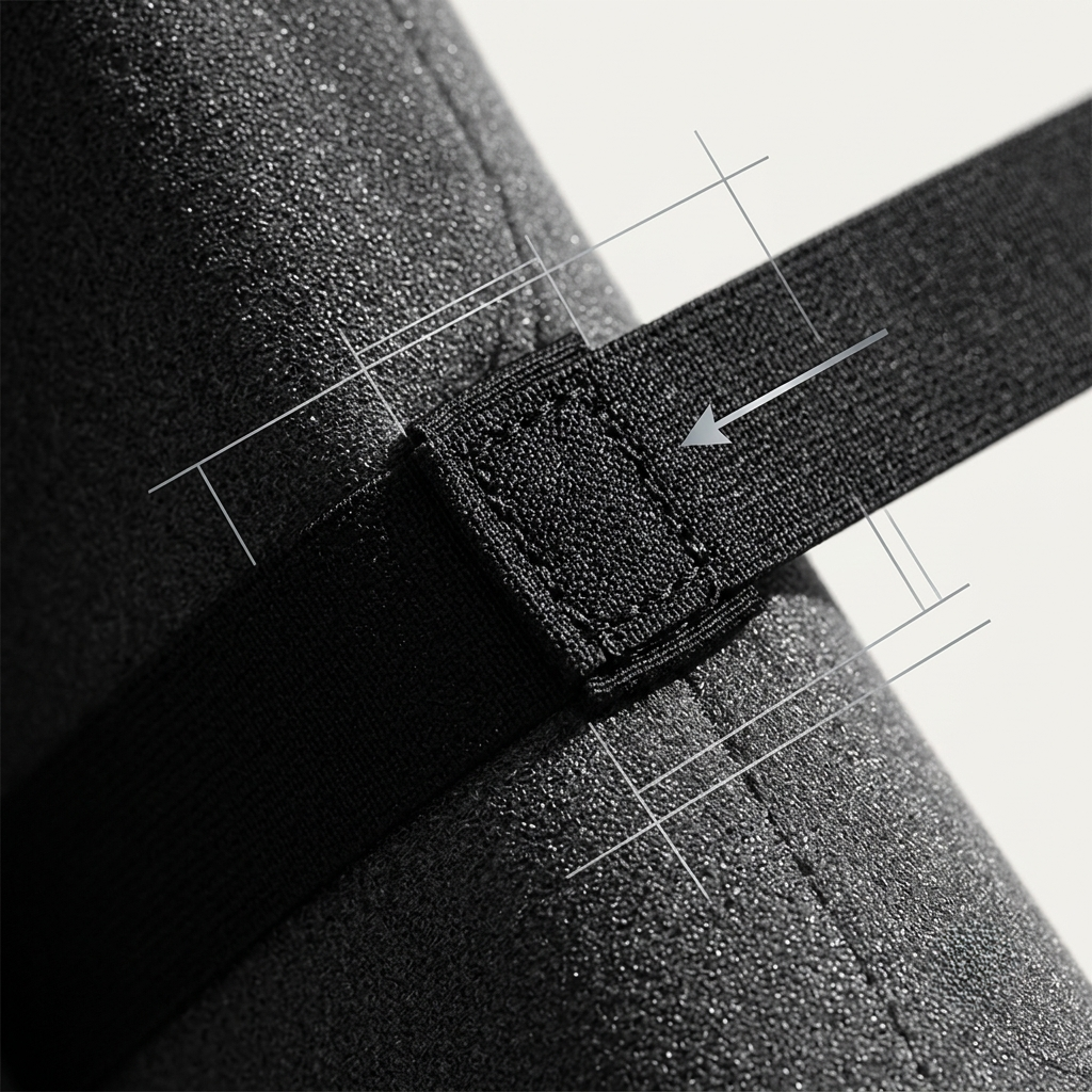Cojín Lumbar Ergonómico Ergostruct – Soporte Ajustable con Espuma Viscoelástica